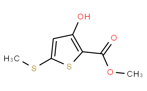 Methyl 3-hydroxy-5-(methylthio)thiophene-2-carboxylate