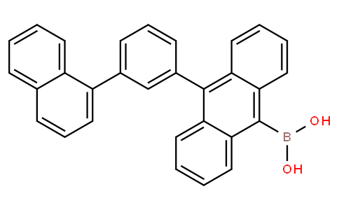 10-(3-(naphthalen-1-yl)phenyl)anthracene-9-boronic acid