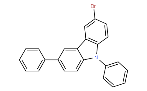 3-broMo-6,9-diphenyl-9H-carbazole