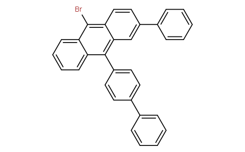 10-BroMo-9-(1,1'-biphenyl)-4-yl-2-phenyl-anthracene