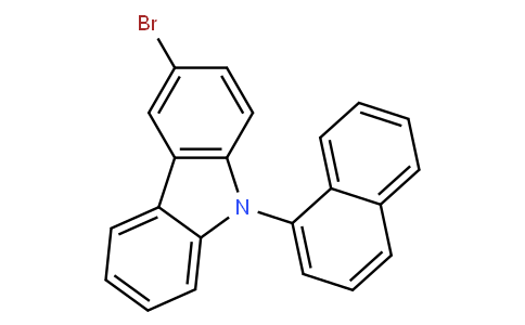 3-broMo-9-(naphthalen-1-yl)-9H-carbazole
