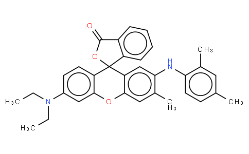 2-(2-4-dimethylbenceneamido)-3-methyl-6-lignocainefluorane(black-15)