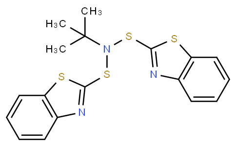 N-Benzothiazol-2-ylsulfanyl-N-tert-butyl-benzothiazole-2-sulfenamide