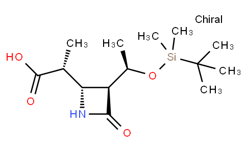 (3S,4S)-3-[(R)-1-(叔丁基二甲基硅氧基)乙基]-4-[(R)-1-羰乙基]-2-氮杂环丁酮