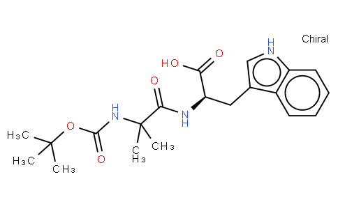 N-[N-[(1,1-二甲基乙氧基)羰基]-2-甲基丙氨酰]-D-色氨酸