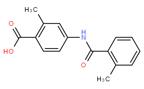 2-methyl-4-(2-methyl-benzoylamino)-benzoic acid