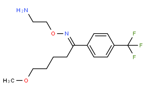 5-Methoxy-1-(4-trifluoromethyl-phenyl)-pentan-1-one-O-(2-amino-ethyl)-oxime