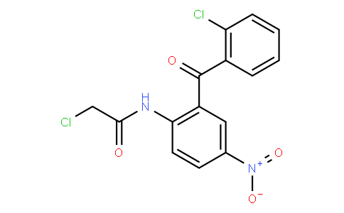 2-(2-Chloroacetamido)-5-nitro-2'-chlorobenzophenone