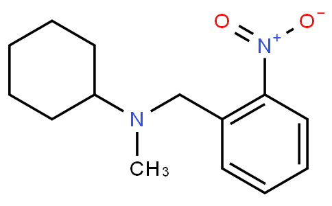 N-cyclohexyl-N-methyl-o-nitrobenzylamine