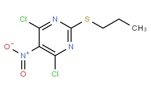 4,6-DICHLORO-5-NITRO-2-PROPYLTHIOPYRIMIDINE