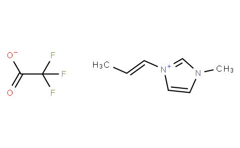1-propenyl-3-methylimidazolium trifluoroacetate