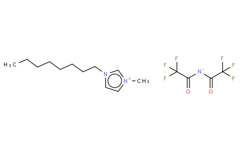 1-Methyl-3-octyl-1H-imidazolium salt with 2,2,2-trifluoro-N-(trifluoroacetyl)acetamide