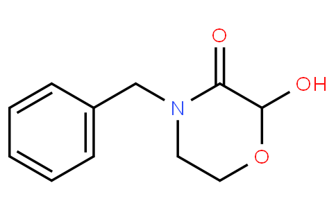 4-BENZYL-2-HYDROXY-MORPHOLIN-3-ONE