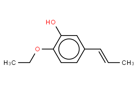 2-乙氧基-5-(1-丙烯基)苯酚