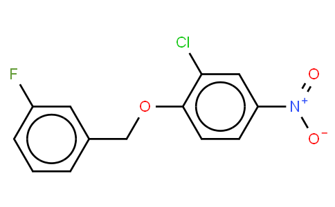 3-CHLORO-4-(3-FLUOROBENZYLOXY)NITROBENZENE