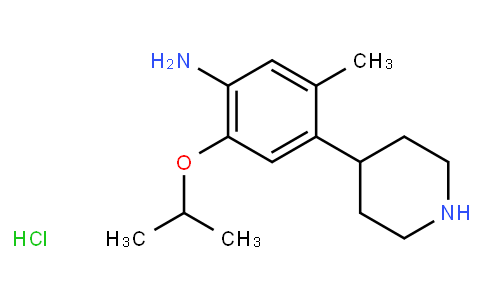 5-Methyl-2-(1-Methylethoxy)-4- (4-piperidinyl)- BenzenaMine hydrochloride