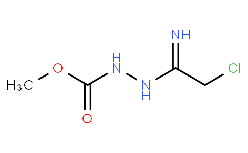 2-(2-Chloro-1-iminoethyl)hydrazinecarboxylic acid methyl ester