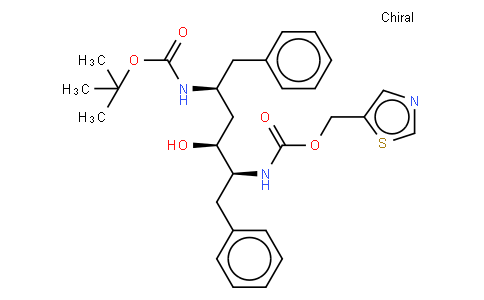 (2S,3S,5S)-5-(TERT-BUTOXYCARBONYLAMINO)-2-(N-5-THIAZOLYLMETHOXYCARBONYL)AMINO-1,6-DIPHENYL-3-HYDROXYHEXANE