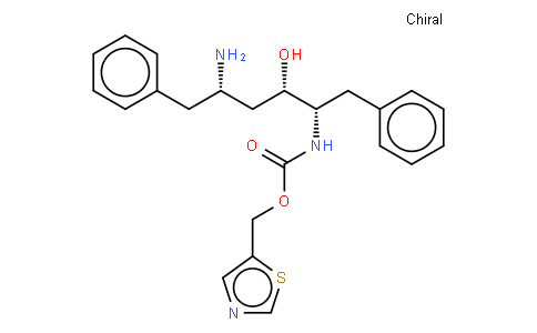 (2S,3S,5S)-5-(TERT-BUTOXYCARBONYLAMINO)-2-(N-5-THIAZOLYLMETHOXYCARBONYL)AMINO-1,6-DIPHENYL-3-HYDROXYHEXANE