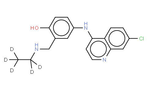 N-Desethyl AModiaquine-d5;Phenol,2-(aMinoMethyl)-4-[(7-chloro-4-quinolinyl)aMino]-