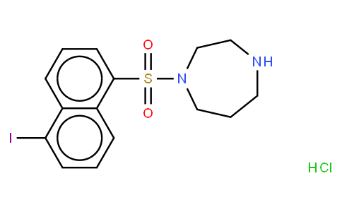 1-(5-Iodonaphthalene-1-sulfonyl)-1H-hexahydro-1,4-Diazepine hydrochloride;ML-7 HYDROCHLORIDE