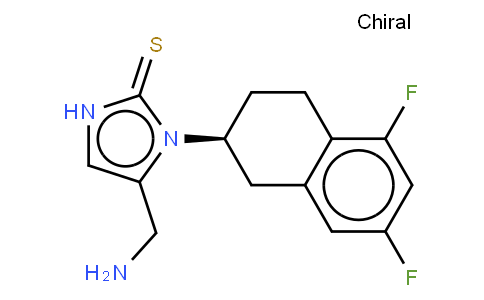 Nepicastat; HCl;5-(AMinoMethyl)-1-((S)-5,7-difluoro-1,2,3,4-tetrahydro-2-naphthyl)-4-iMidazoline-2-thione