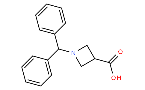 1-Benzhydrylazetidine-3-carboxylic acid