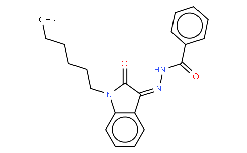 MDA 19;N'-[(3Z)-1-Hexyl-2-oxo-1,2-dihydro-3H-indol-3-ylidene]benzohydrazide