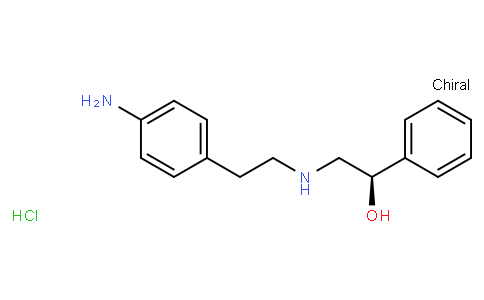 (alphar)-alpha-(((2-(4-aMinophenyl)ethyl)aMino)Methyl) benzeneMethanol hydrochloride