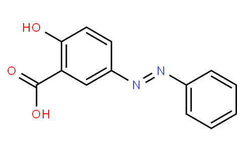 2-hydroxy-5-phenyldiazenyl benzoic acid