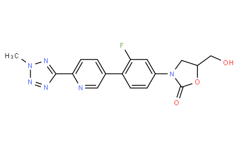 3-[3-Fluoro-4-[6-(2-Methyl-2H-tetrazol-5-yl)-3-pyridinyl]phenyl]-5-(hydroxyMethyl)-2-oxazolidinone