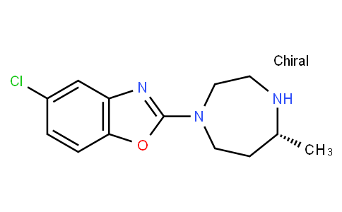 5-Chloro-2-[(5R)-hexahydro-5-Methyl-1H-1,4-diazepin-1-yl]benzoxazole