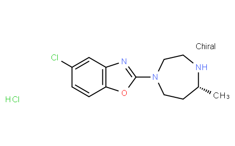 5-Chloro-2-((R)-5-Methyl-[1,4]diazepan-1-yl)benzooxazole hydrochloride