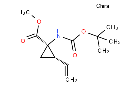 (1R,2S)-1-[[(1,1-DiMethylethoxy)Carbonyl]AMino]-2-Ethenyl-Cyclopropanecarboxylic Acid Methyl Ester