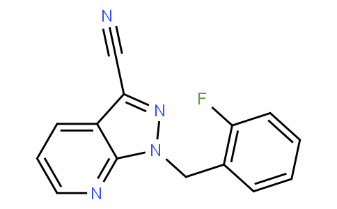 1-(2-fluorobenzyl)-1H-pyrazolo[3,4-b]pyridine-3-carbonitrile