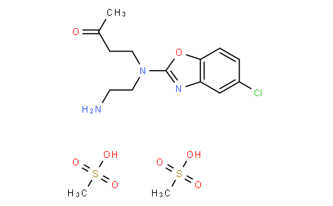 4-((2-aMinoethyl)(5-chlorobenzo[d]oxazol-2-yl)aMino)butan-2-one (diMethanesulfonate)