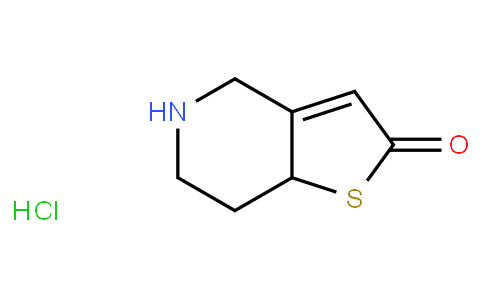 5,6,7,7a-Tetrahydrothieno[3,2-c]pyridine-2(4H)-one hydrochloride