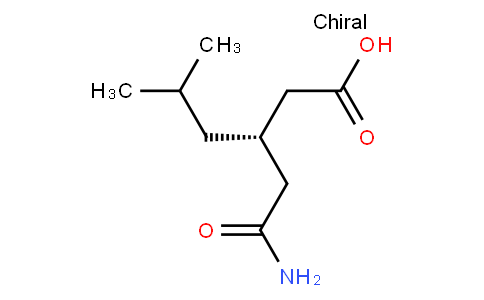 (R)-(-)-3-(Carbamoymethyl)-5-methylhexanoic acid