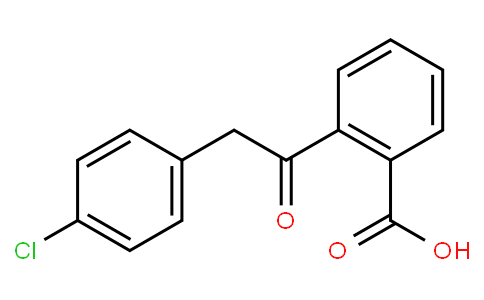 2-((4-Chlorophenyl)acetyl)benzoic acid