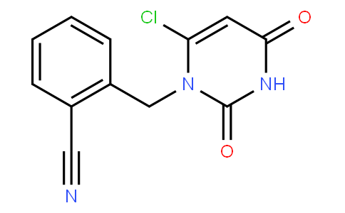 2-[(6-CHLORO-2,4-DIOXO-3,4-DIHYDROPYRIMIDIN-1(2H)-YL)METHYL]BENZONITRILE