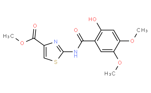 Methyl 2-(2-hydroxy-4,5-diMethoxybenzaMido)thiazole-4-carboxylate
