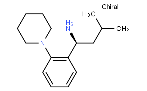 (S)-3-METHYL-1-[2-(1-PIPERIDINYL)PHENYL]-BUTYLAMINE