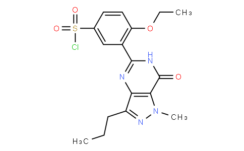 5-(5-Chlorosulfonyl-2-ethoxyphenyl)-1-methyl-3-propyl-1,6-dihydro-7H-pyrazolo[4,3-d]pyrimidin-7-one