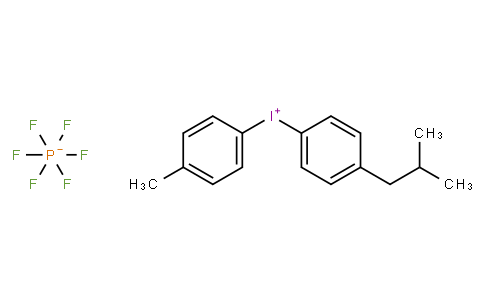 (4-Methylphenyl) [4-(2-methylpropyl)phenyl] iodonium hexafluorophosphate