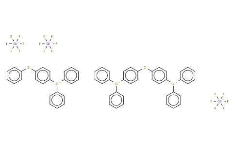 4-Thiophenyl phenyl diphenyl sulfonium hexafluoroantimonate