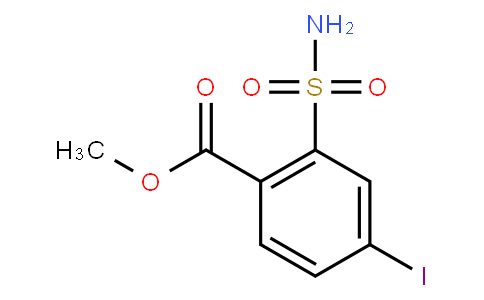 2-carbomethoxy-5-iodobenzenesulfonamide