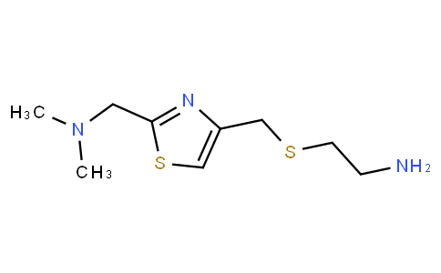 2-(Dimethylaminomethyl)-4-(2-aminoethylthiomethyl)thiazole