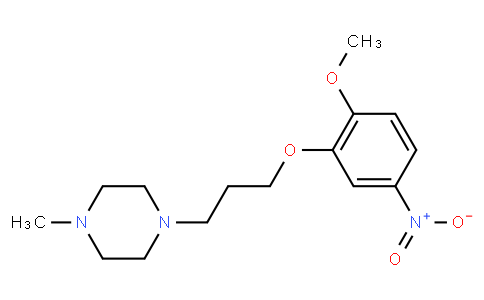 1-[3-(2-methoxy-5-nitro-phenoxy)propyl]-4-methyl-piperazine