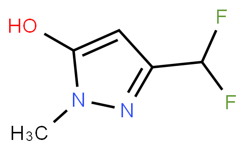 1H-Pyrazol-5-ol, 3-(difluoromethyl)-1-methyl-