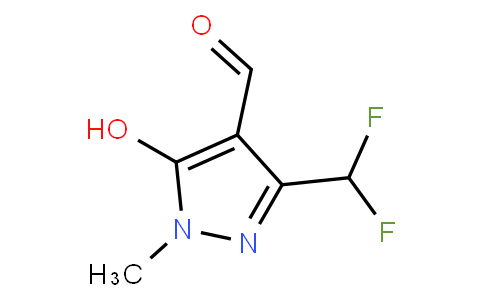 3-Difluoromethyl-5-hydroxy-1-methyl-1H-pyrazole-4-carbaldehyde